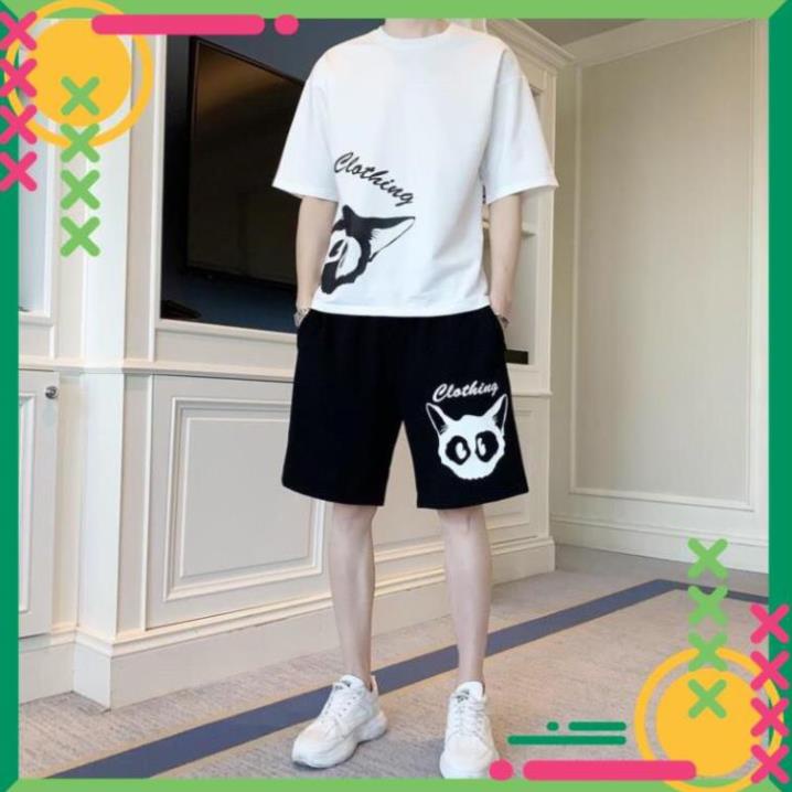 Nguyên bộ quần áo nam Clothing mặc hè cực chất