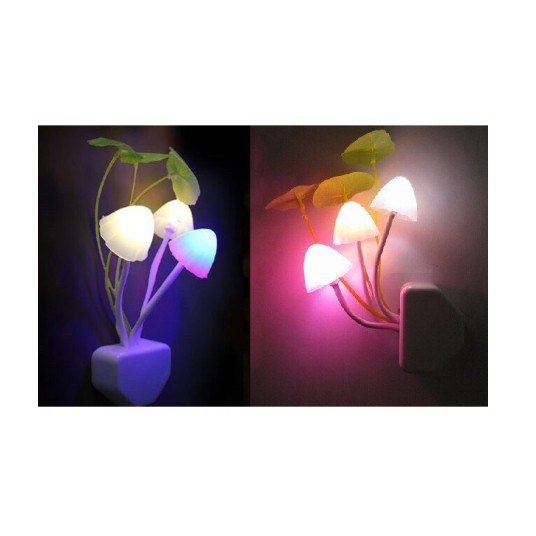 Đèn Ngủ Cảm Ứng Hình Nấm Avatar Lung Linh Sắc Màu