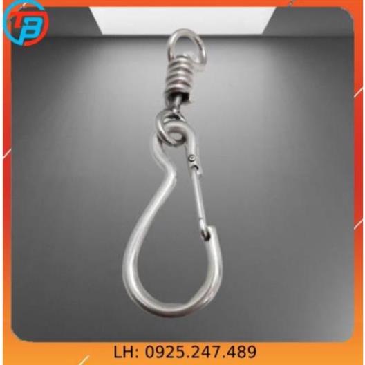 Móc khóa , móc cài treo chìa khóa 4 size Inox 304 Cao Cấp