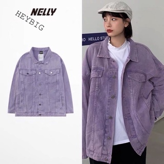 Áo khoác bò Nelly [356133] form rộng dành cho nam và nữ 89