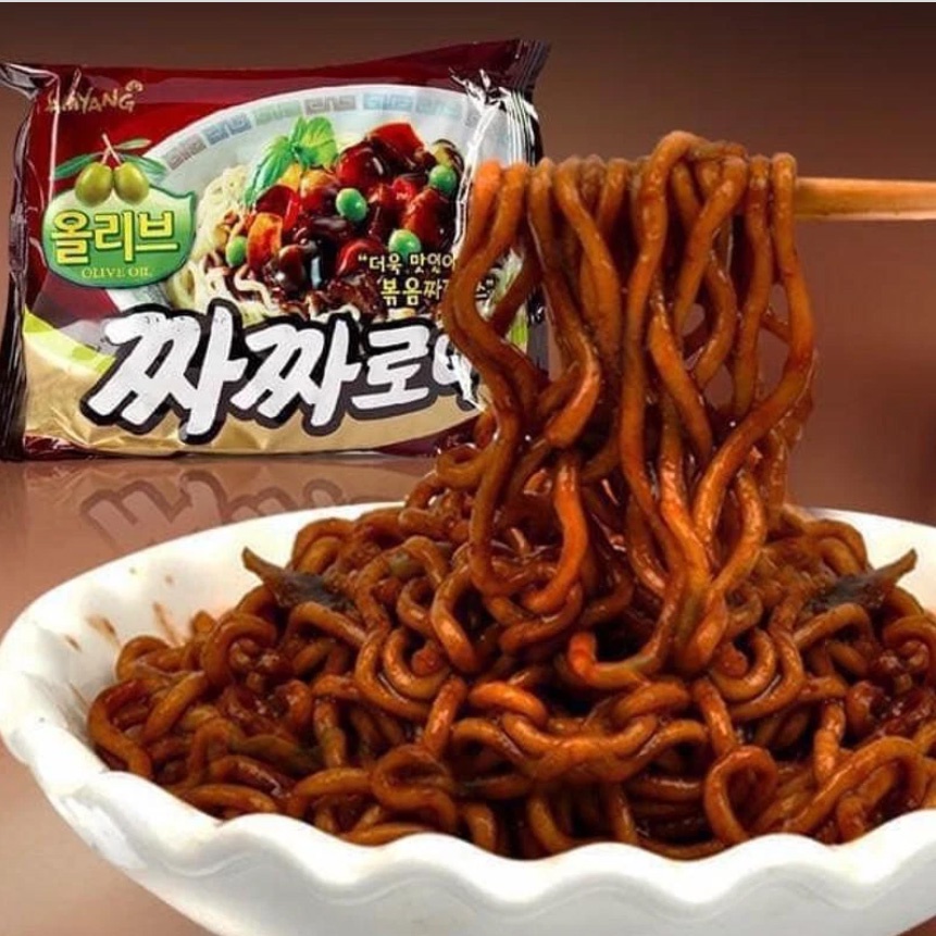 Mì cay Samyang vị tương đen trộn khô Hàn Quốc gói 140gr