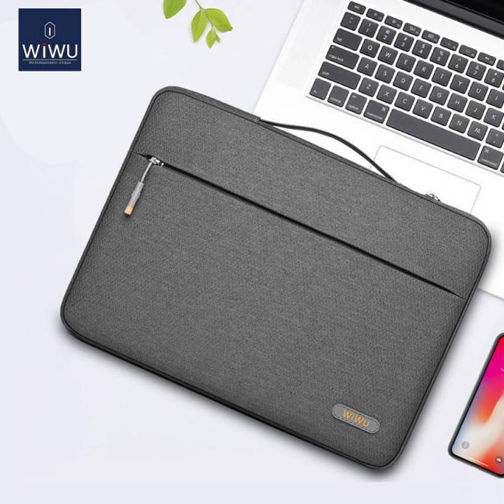 Túi Chống Sốc WiWu Pilot Sleeve đủ size (Đen và Xám)