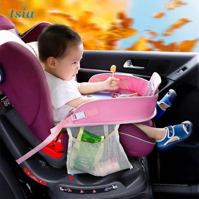 Bàn Ăn Đa Năng Kiểu Hoạt Hình Gắn Ghế Ngồi Xe Hơi Tiện Dụng Cho Bé