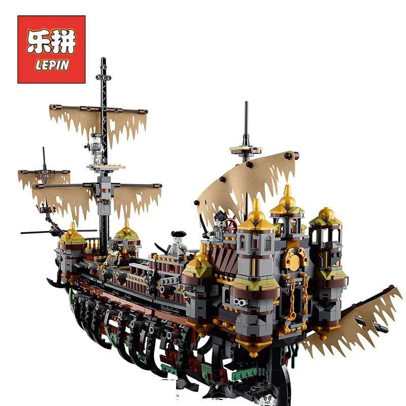 Bộ đồ chơi lắp ráp mô hình Moive 16042 Lắp Ráp Mô Hình TÀU CƯỚP BIỂN CARIBE Leji 99024