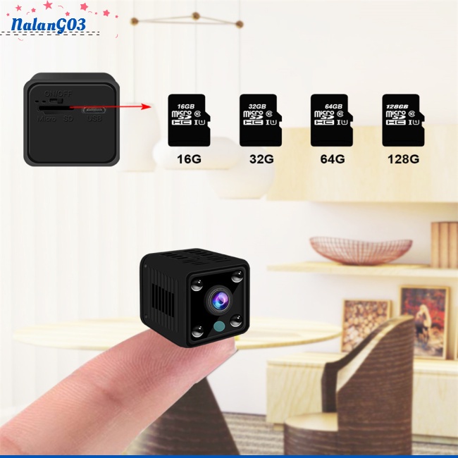 Camera Giám Sát An Ninh NA X6 Hd 1080p Kết Nối Wifi Có Tầm Nhìn Ban Đêm