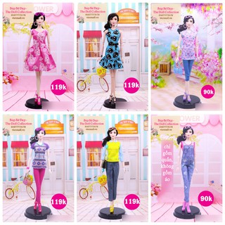 Váy, quần áo búp bê chính hãng cho barbie,xinyi, licca,(3)