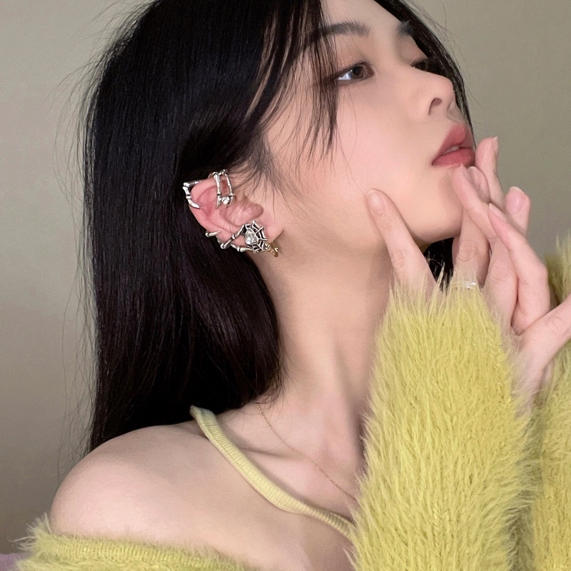 Khuyên Tai Hình Móng Vuốt Ma Thuật Phong Cách punk hip hop Âu Mỹ Thời Trang