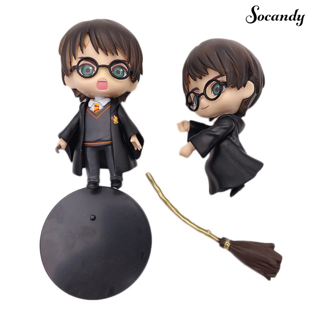 Set 6 Mô Hình Nhân Vật Hoạt Hình Harry Potter Dùng Để Trang Trí Bánh Kem