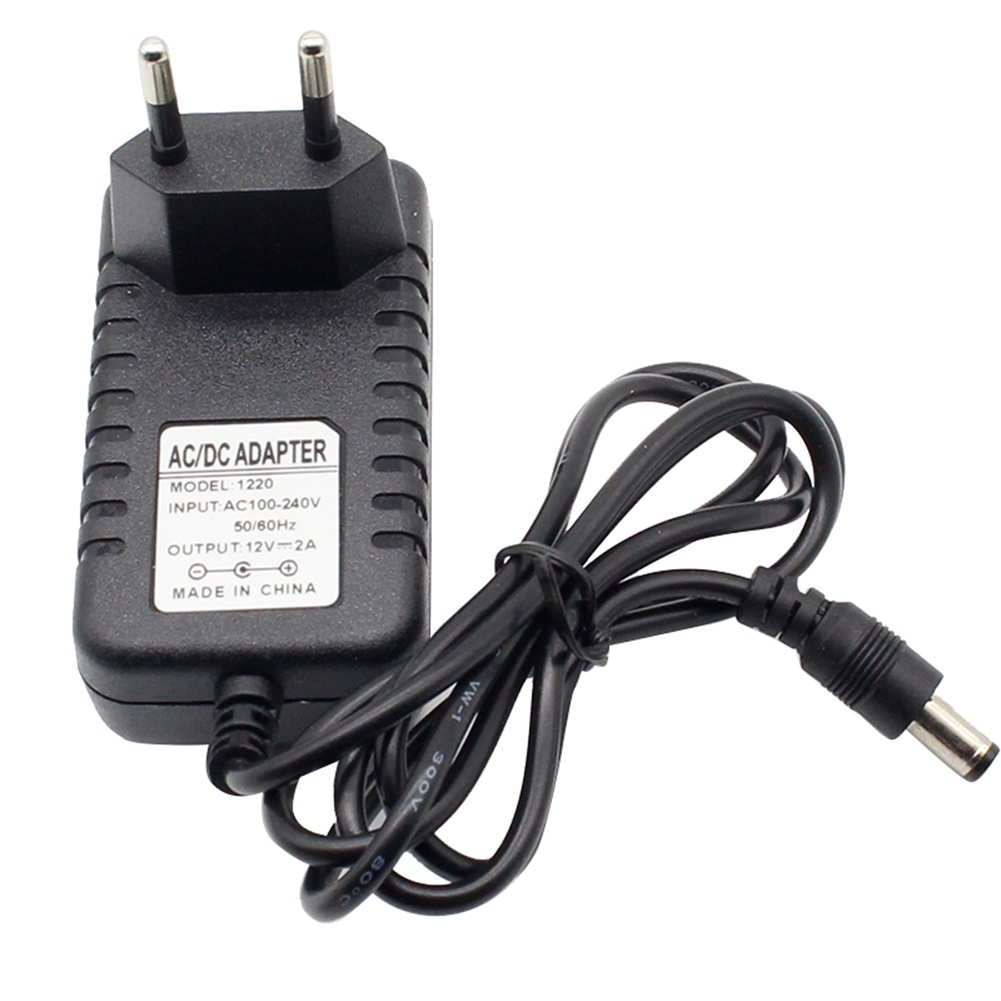 Đầu đổi nguồn AC100-240V sang DC12V / 2A phích cắm Us / Uk / Eu