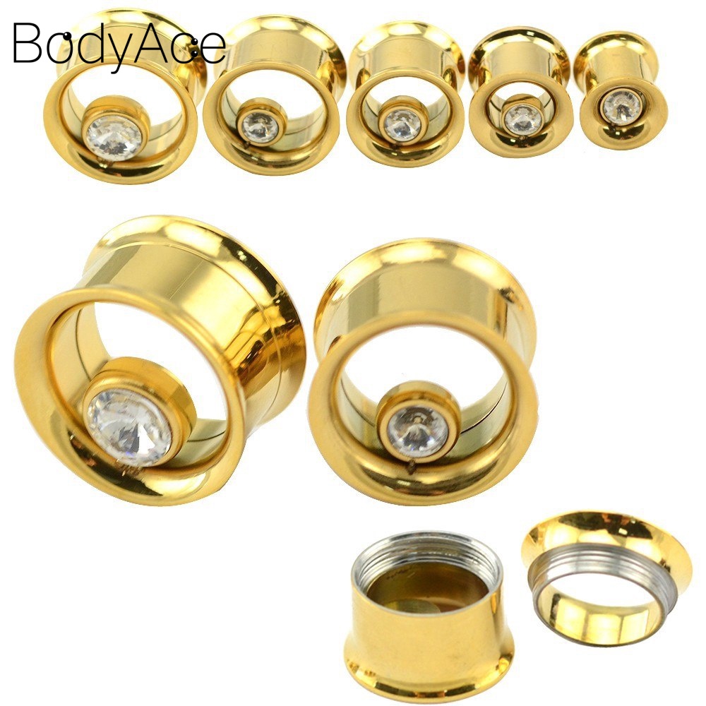 Khuyên Nong Tai Bằng Thép Không Gỉ Màu Sắc Thời Trang
