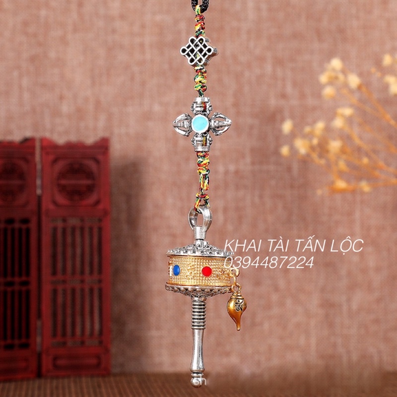 Dây treo kinh luân bình an Pháp khí Mật Tông Tây Tạng