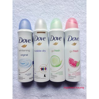 Combo 10 chai xịt khử mùi dove 150ml
