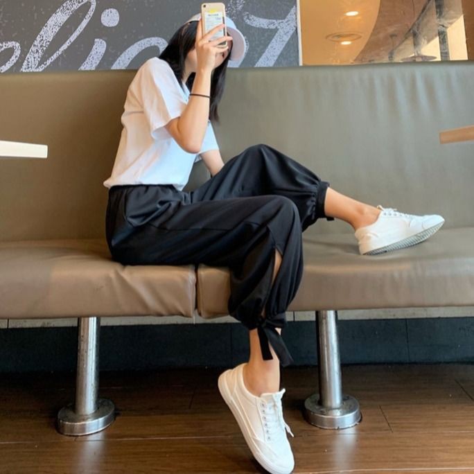 Quần Dài Nữ Ống Rộng Lưng Cao Chất Liệu Chiffon Blxy520.Vn | BigBuy360 - bigbuy360.vn