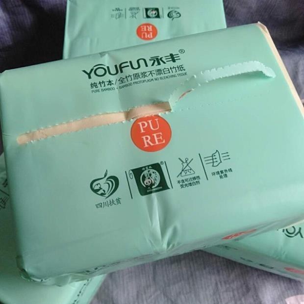 [Siêu sale] Gói giấy ăn siêu dai Youfun 300 tờ hàng nội địa Trung 100%