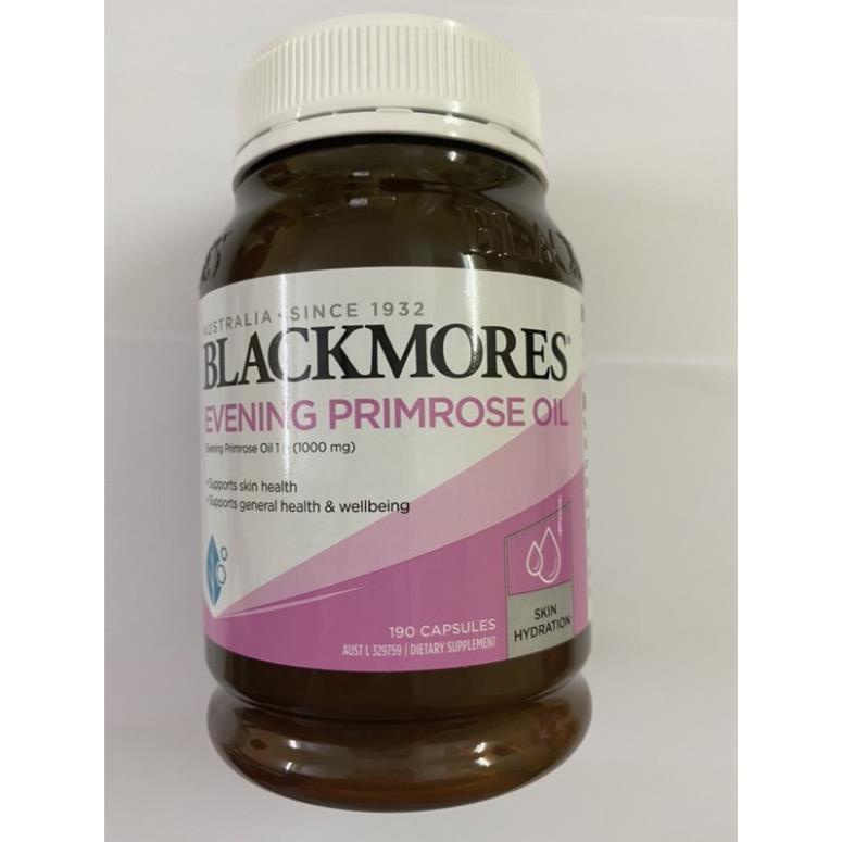 [Mẫu mới]Viên uống tinh chất hoa anh thảo Blackmore Evening Primrose oil 190 viên Úc