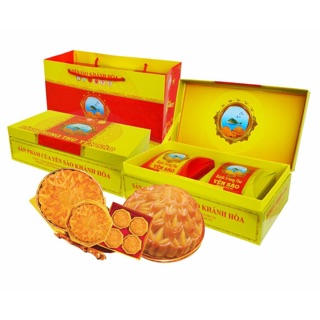 Bánh trung thu yến sào hộp 2 cái 120g
