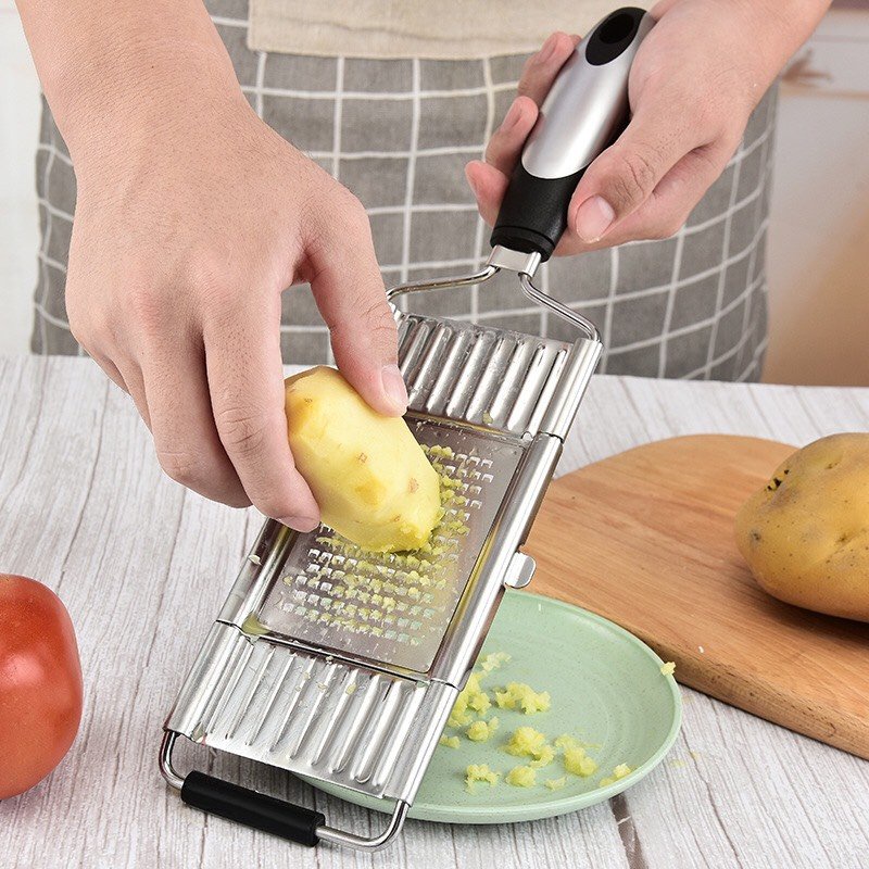 Dụng cụ thái rau củ 4 món INox cao cấp không ghỉ