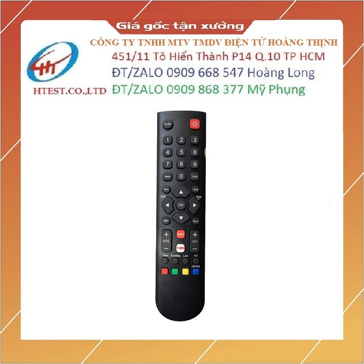 Remote Điều Khiển TV TCL Smart, Internet TV, TV LED TC-97