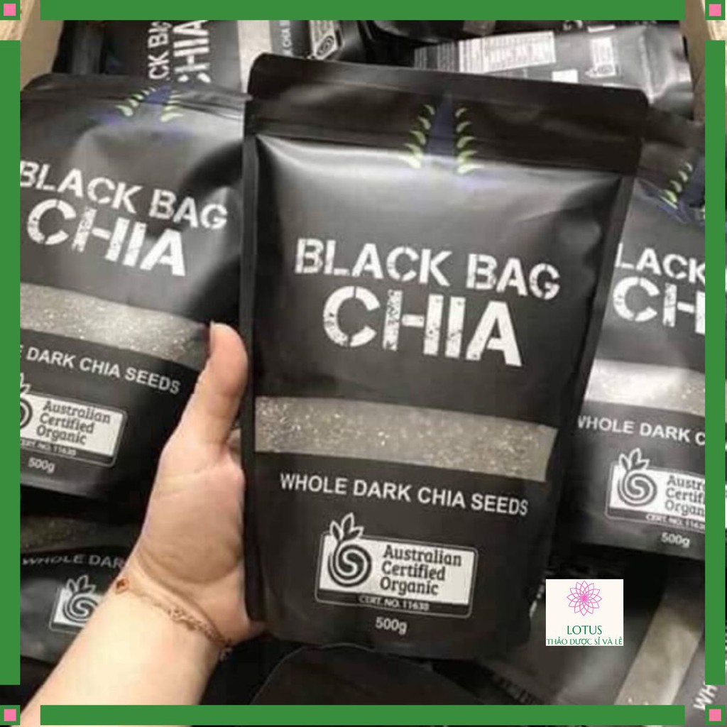 500g Hạt Chia BLACK có sẵn