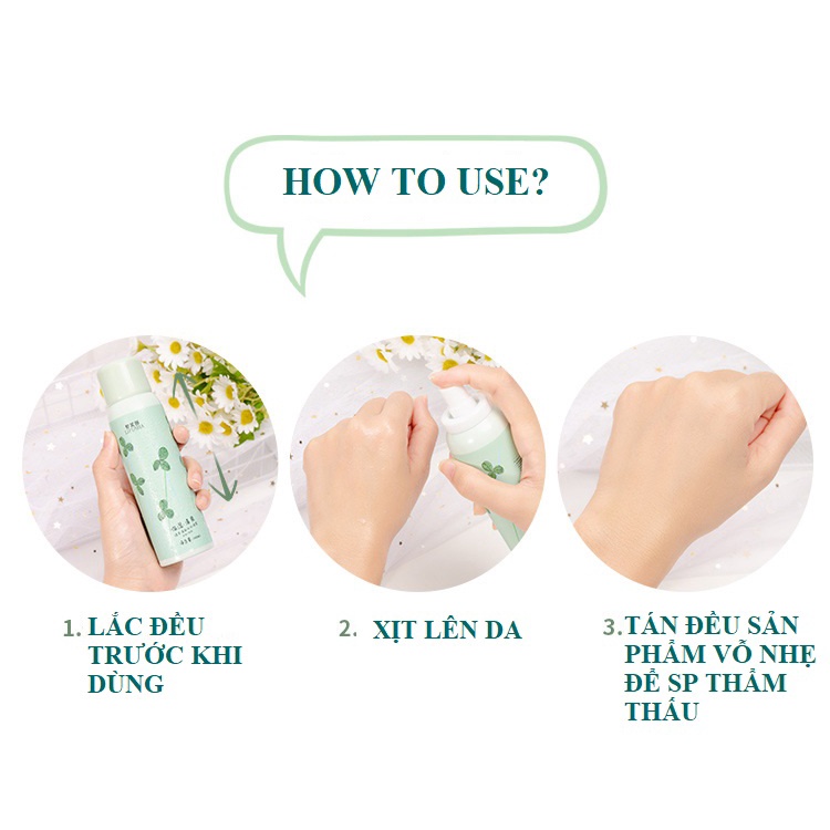 Xịt khoáng cấp ẩm trà xanh LIFUSHA Xịt trang điểm cấp nước trong mướt lâu trôi cả ngày dài | BigBuy360 - bigbuy360.vn