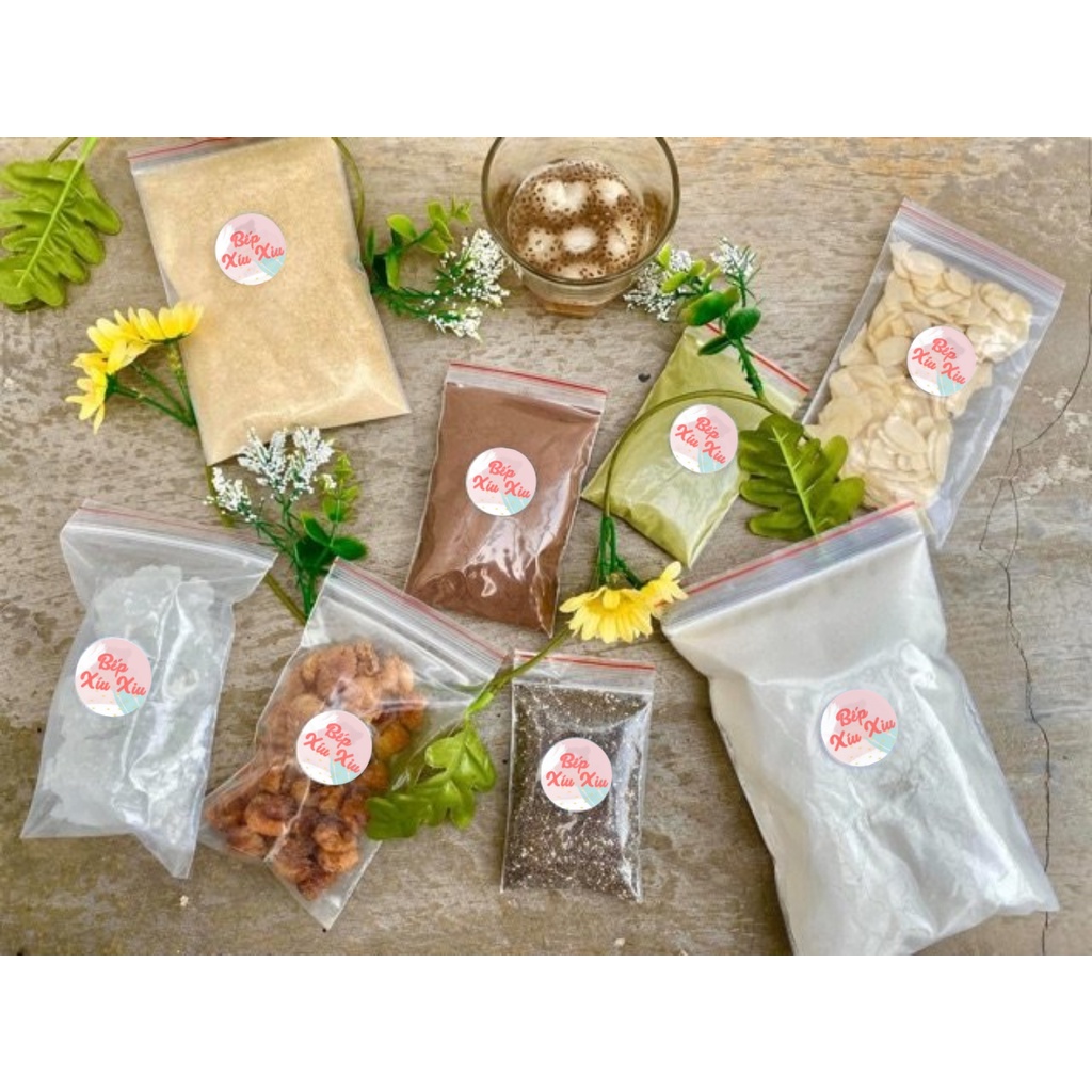 Chè khúc bạch set lớn 20 chén, tự nấu khúc bạch tại nhà cùng BẾP XÍU XIU ngọt mát, thơm ngon