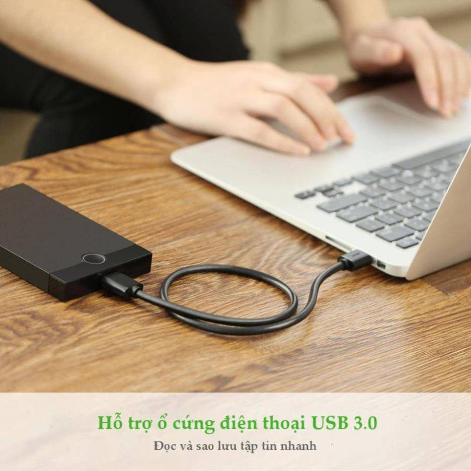 Dây Micro USB 3.0 mạ vàng dài 1M UGREEN 10841 US114 | BigBuy360 - bigbuy360.vn