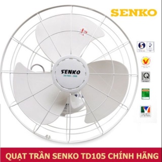 QUẠT ĐẢO TRẦN TD105 SENKO CHÍNH HÃNG BẢO HÀNH 2 NĂM