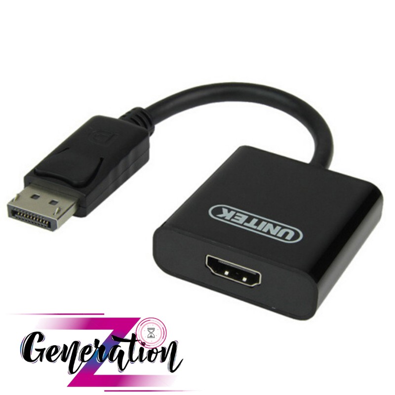 Cáp Chuyển Displayport To HDMI Unitek Y-C 5118DA