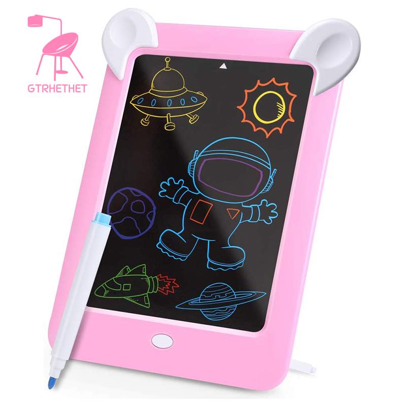 Bảng vẽ điện tử màn hình lcd 3d có đèn led dạ quang thú vị cho bé