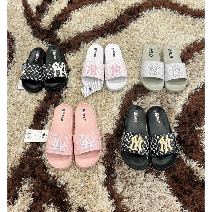 Dép nữ quai ngang ny MLB