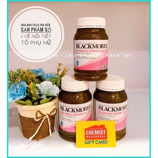 Tinh dầu hoa anh thảo Evening Primrose Oil Blackmores, lọ 190 viên