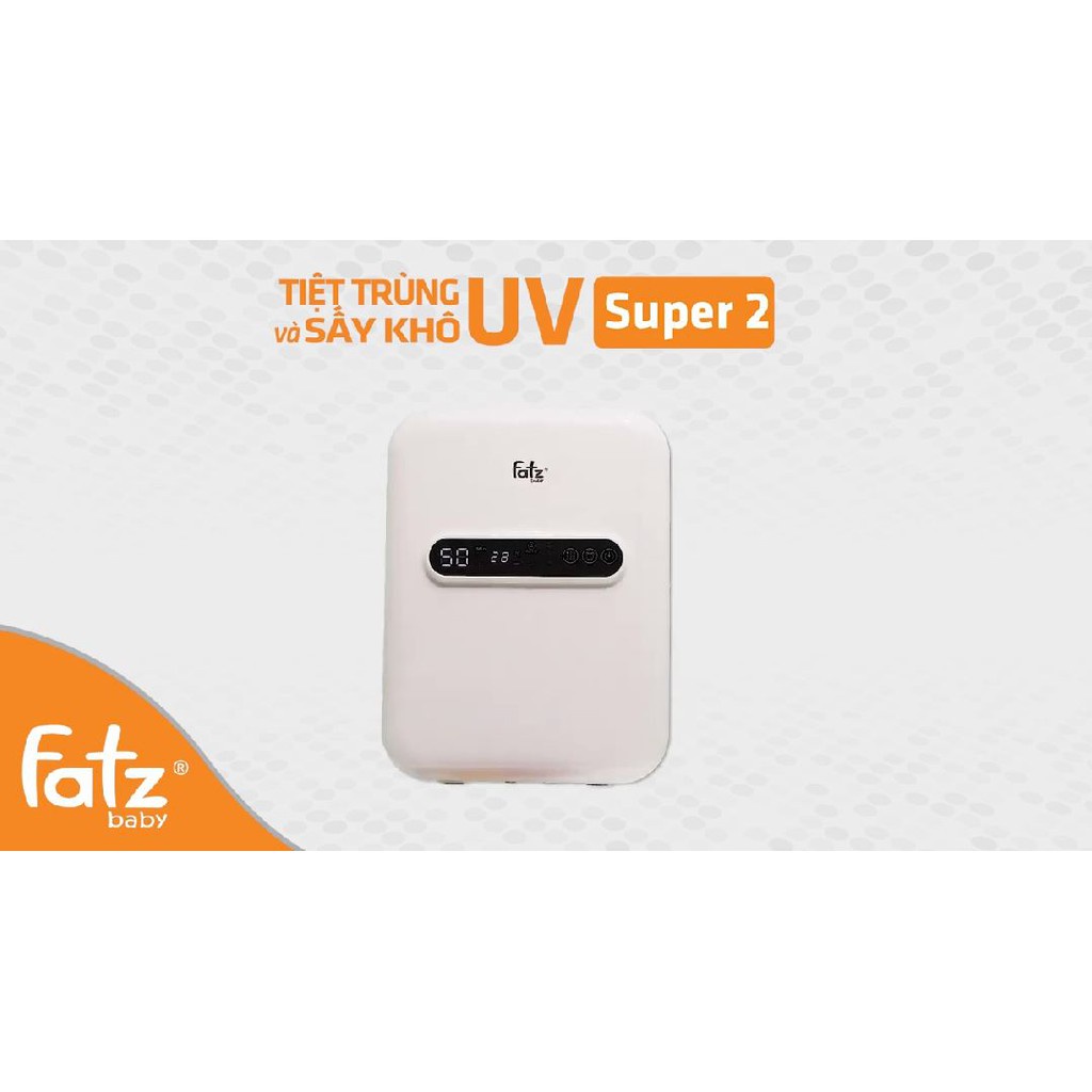 Máy tiệt trùng sấy khô UV Fatz Baby Super 2 thể tích 17 lít vỏ thép không gỉ