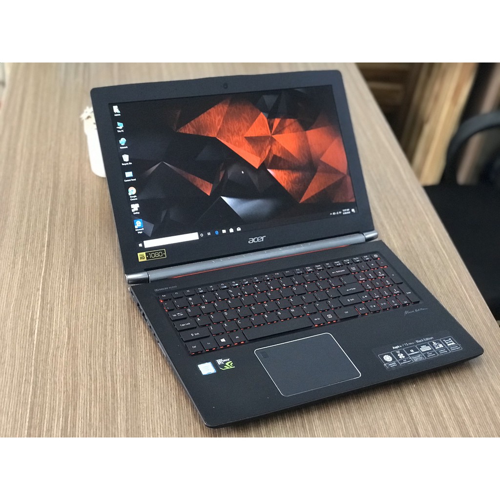 Máy tính Gaming Acer V15 Nitro - Black Edition (Core I7-7700HQ, Ram 16GB, SSD 128GB + HDD 1TB, VGA G