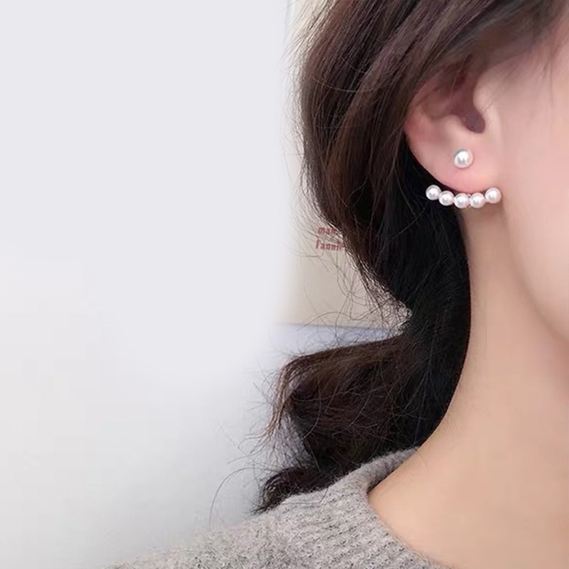 Bông Tai Ngọc Trai Giả Thời Trang Hàn Quốc Dành Cho Nữ