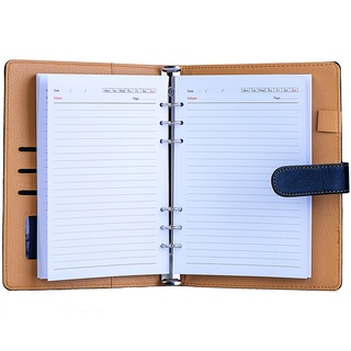 * Bóp Sổ 6 Còng Lớn 2 Da (200 Trang)