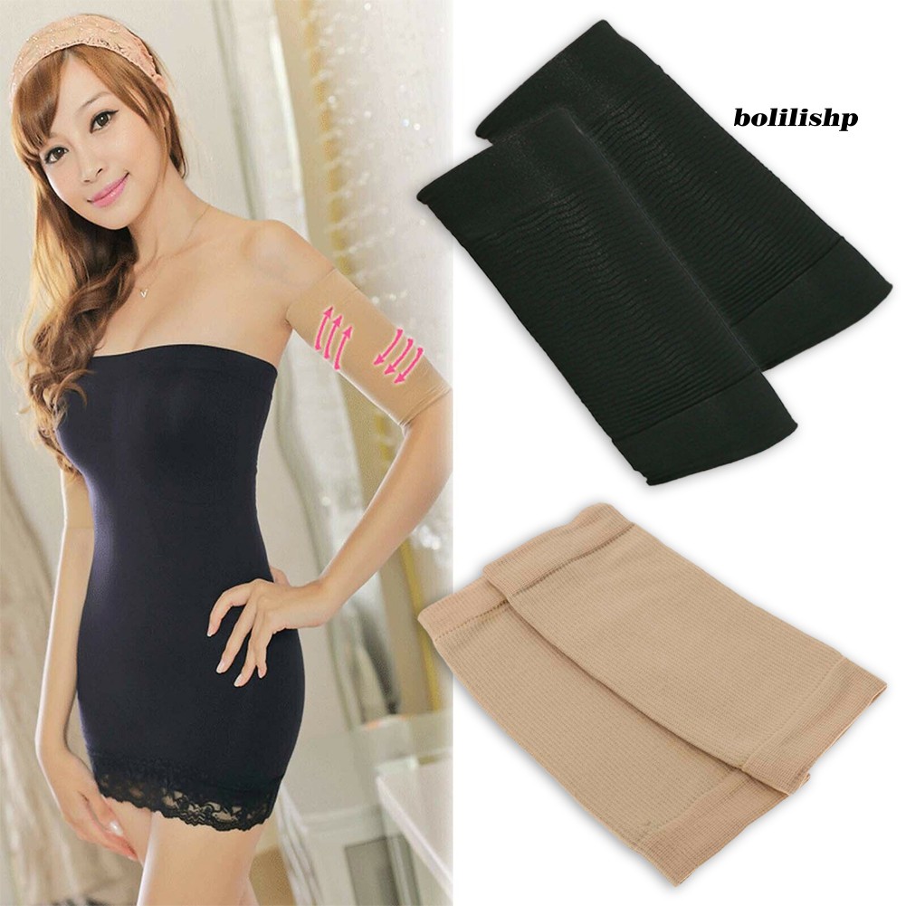 (Hàng Mới Về) Set 2 Đai Đeo Tay Co Giãn Hỗ Trợ Tạo Hình Cơ Thể Thon Gọn