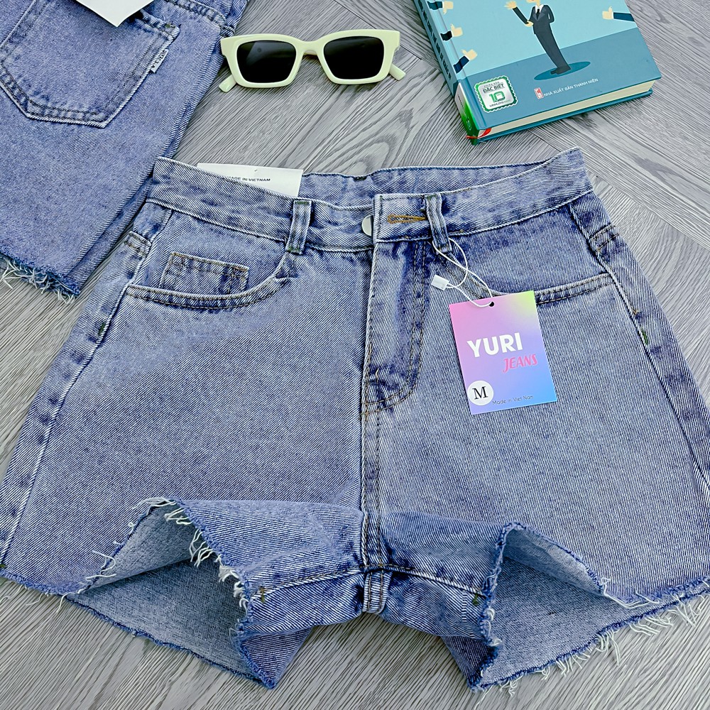 (Siêu Rẻ) Quần Jeans Nữ Short TườngVy Màu Xanh Basic Đủ Size | BigBuy360 - bigbuy360.vn