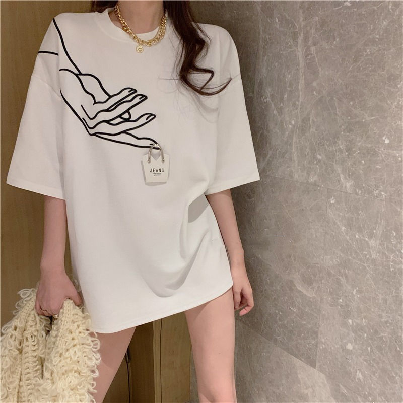 Áo Thun Nữ Tay Ngắn Kiểu Dáng Thời Trang Phong Cách