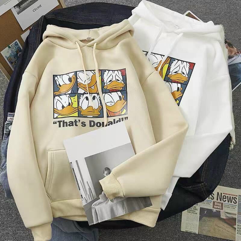 ÁO KHOÁC HOODIE VỊT DONA CỰC CUTE SWEATER BỀN MÀU 1KENZ
