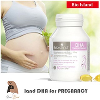 [ Đủ Bill Hãng] DHA Bầu Bioisland 60 viên
