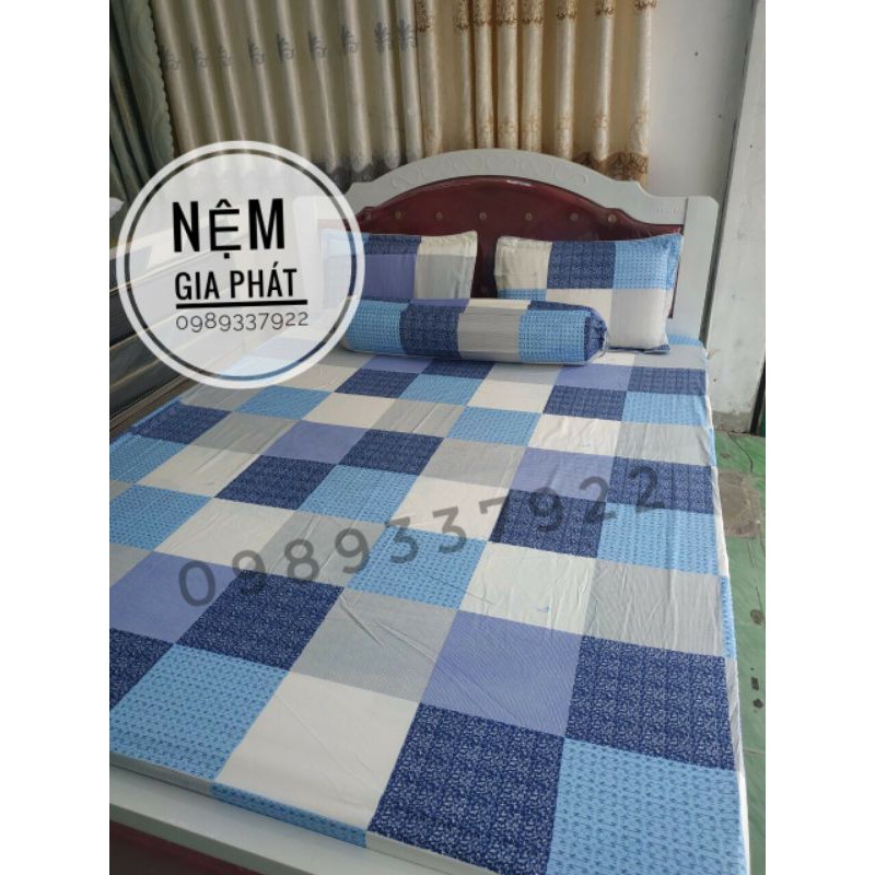 Bộ Drap + Áo Gối 100% COTTON Thắng Lợi cao cấp ( inbox chọn mẫu) đủ kích thước