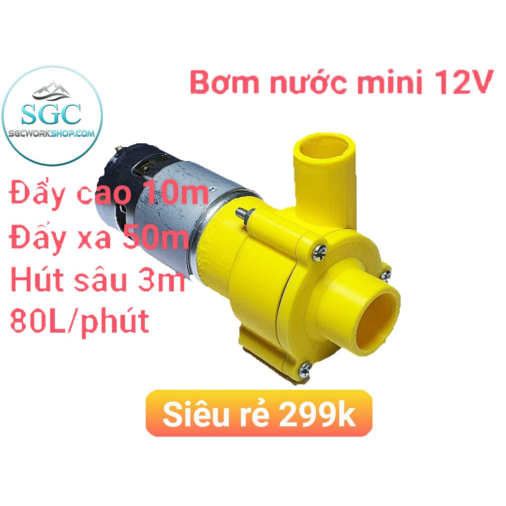 Trọn Bộ Tự Ráp Máy Bơm Nước Mini V2