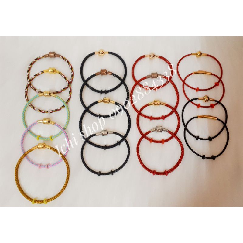 Vòng Tay Dây Cước đeo charm (dây cáp)