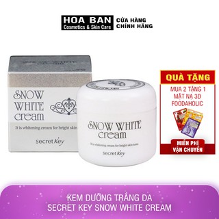 Kem dưỡng trắng da Secret Key Snow White Cream 50gr