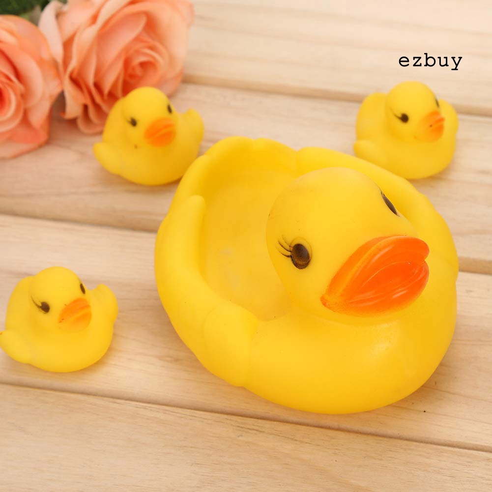 Set 4 vịt đồ chơi mềm dễ thương cho bé độc đáo