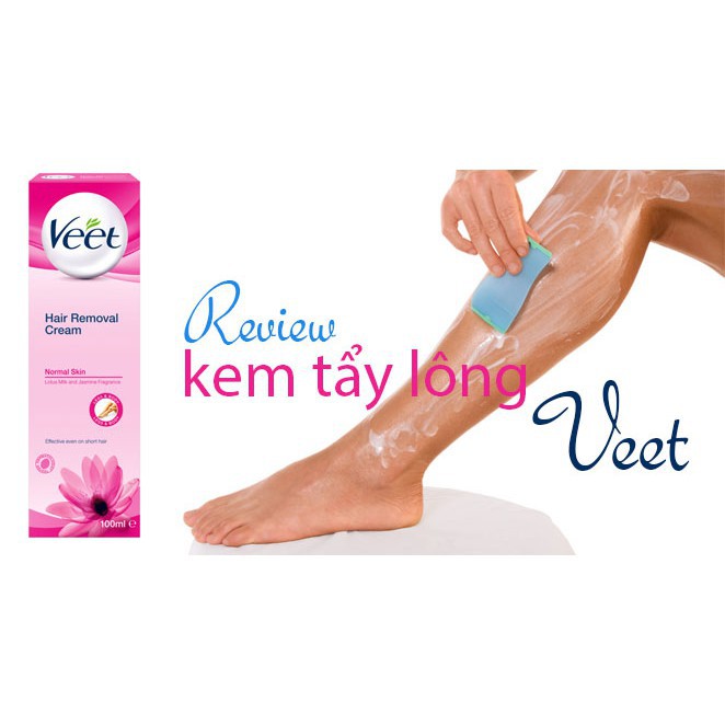 Kem tẩy lông Veet sạch ngay 1 lần tẩy cao cấp -CK madein Pháp 100%