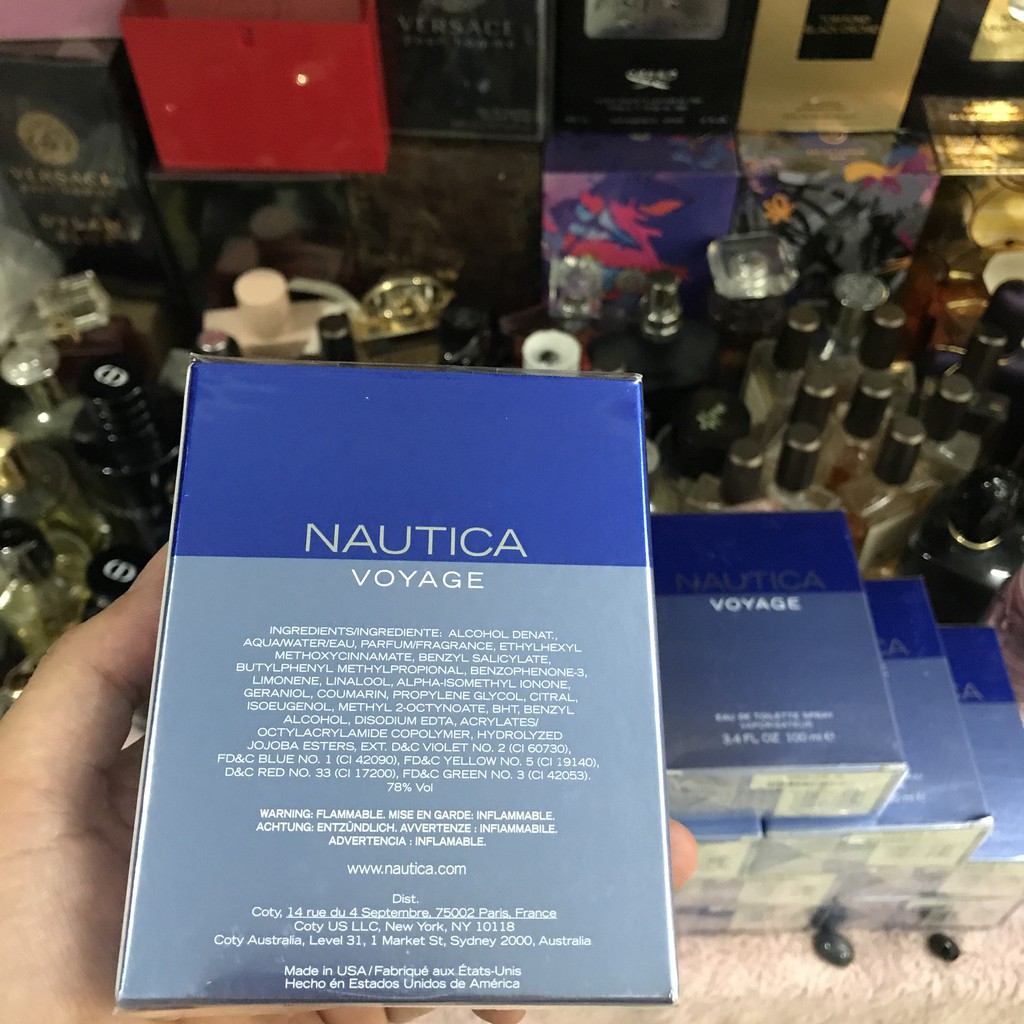 🧡 🧡 Full Seal Nước Hoa Nam Nautica Voyage 10ml 🍀 🍀