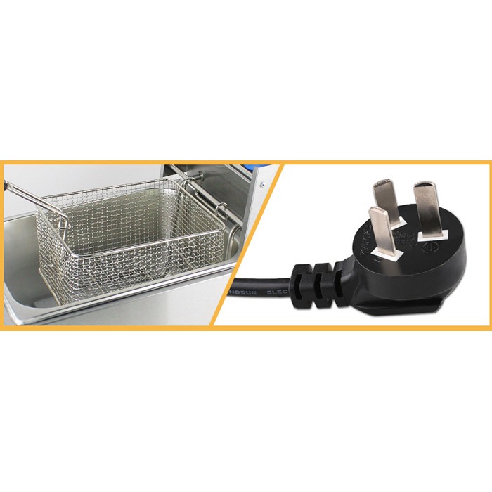 Bếp Chiên Nhúng Điện Dung Tích 5.5 Lít