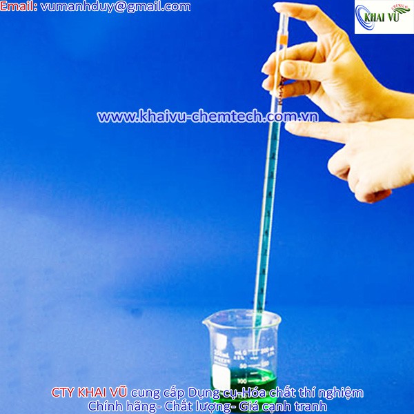 Ống hút Thủy tinh Pipette Chia vạch,  pipet thẳng thủy tinh 1ml 2ml 5ml 10ml