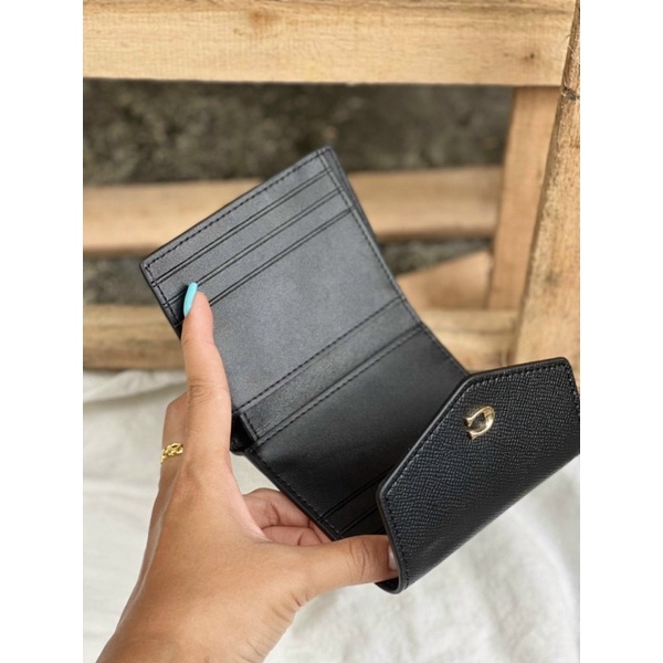 Ví Coach bì thư gập mini full box làm quà tặng